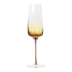 Amber Champagneglas