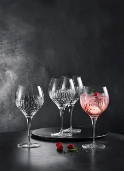 Diamante Spansk Gin og Tonic Glas - 4 stk.