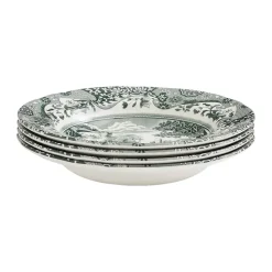 Heritage Green Italian Suppertallerken - 4 stk.