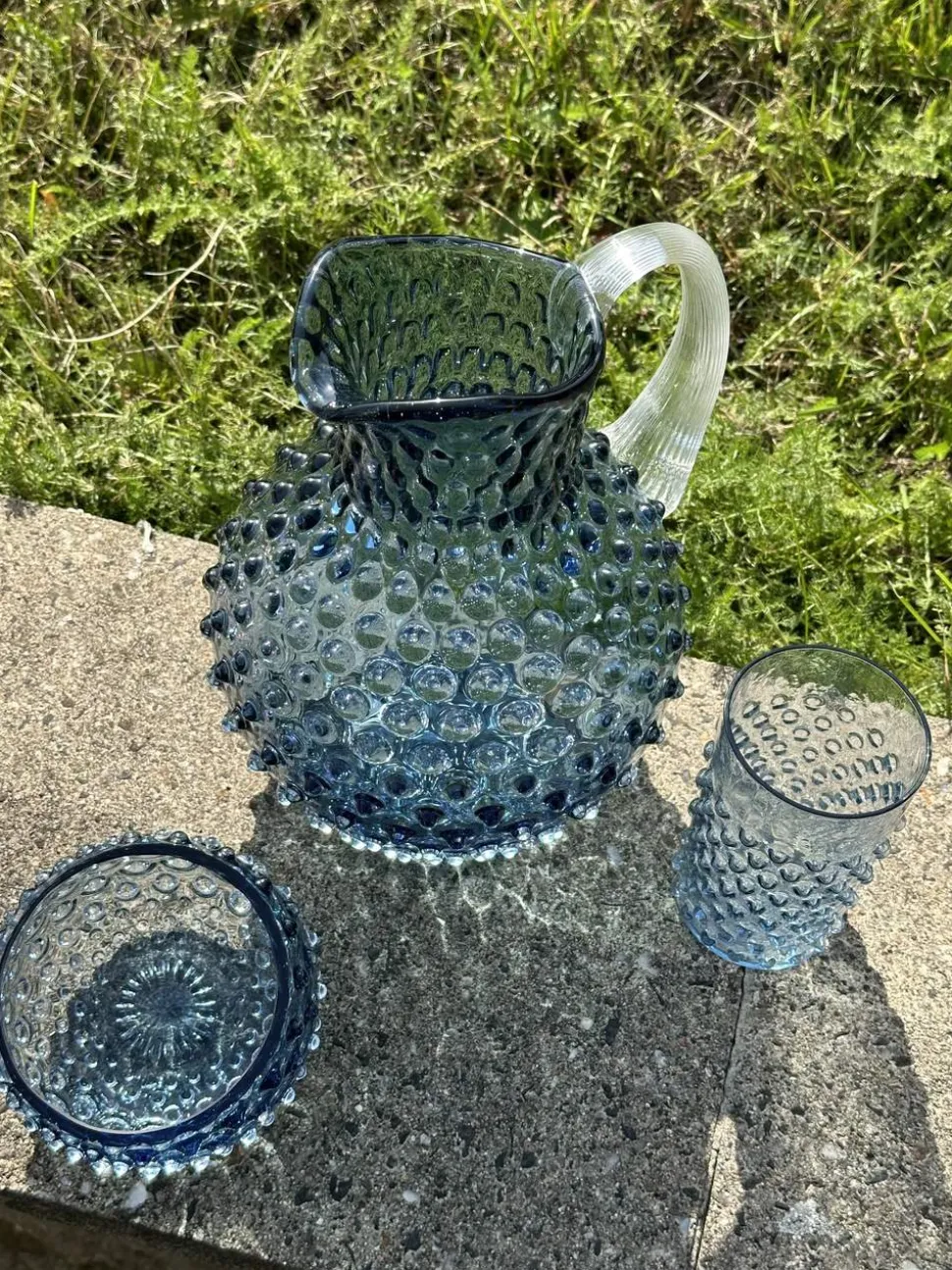 Hobnail Vandglas