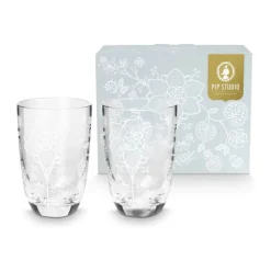 Lily & Lotus Longdrinkglas - 2 stk.