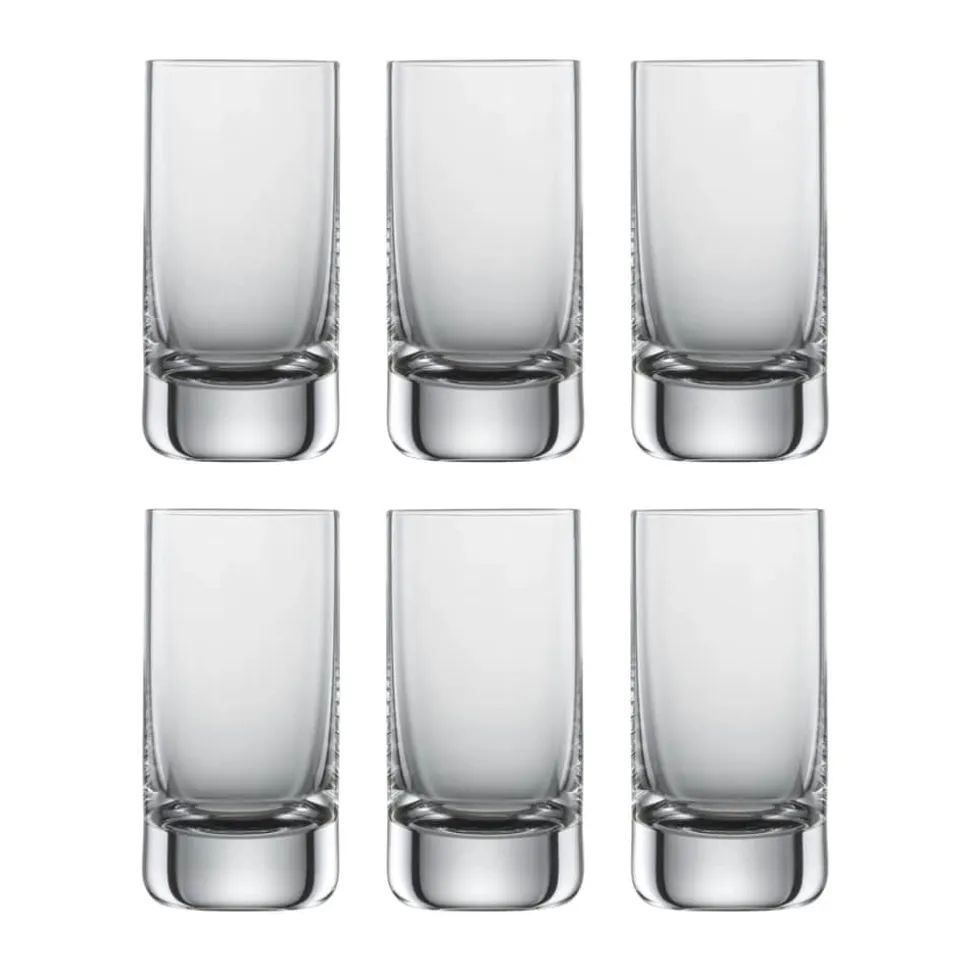 Simple Shotsglas - 6 stk.