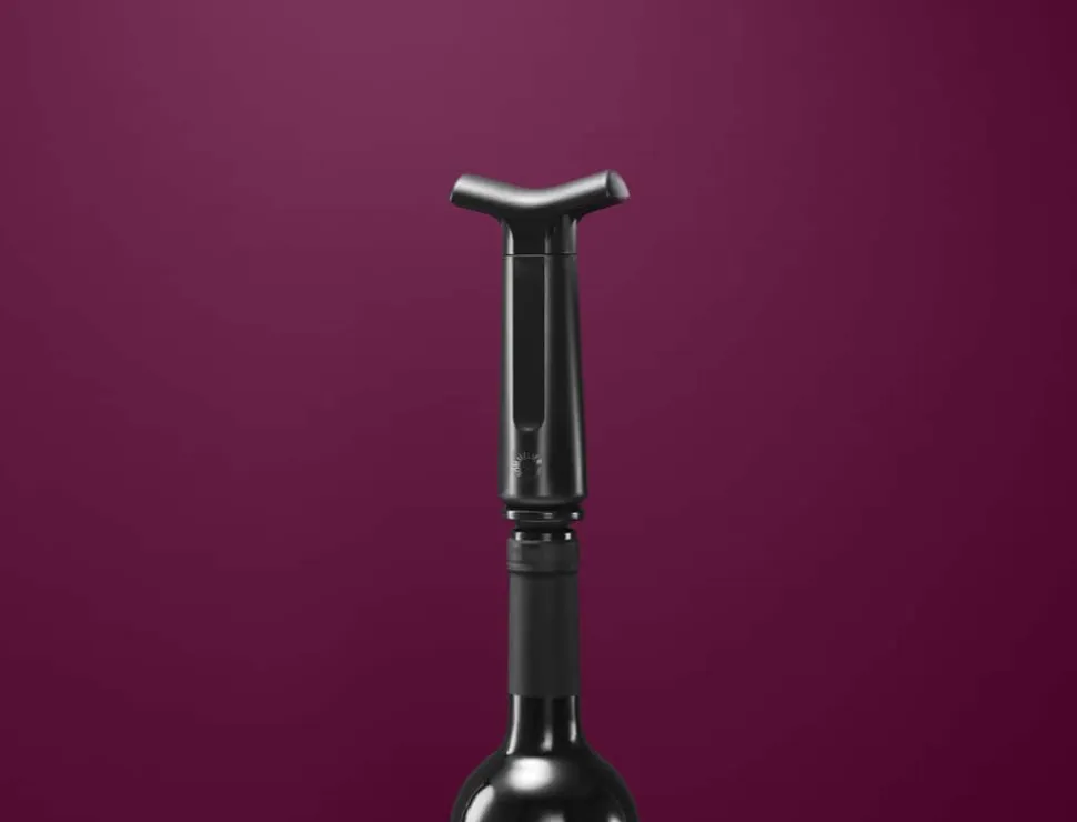 Sommelier Vakuumpumpesæt - 4 stoppere