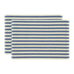 Statement Stripe Dækkeserviet - 2 stk.
