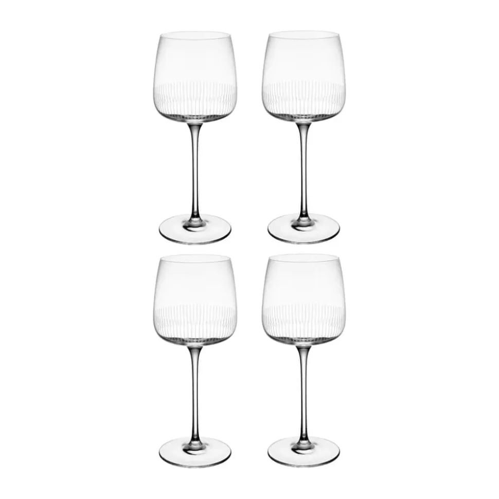 Afina Rødvinsglas - 4 stk.