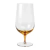 Amber Ølglas