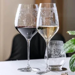 Arabesque Bordeauxglas - 2 stk.
