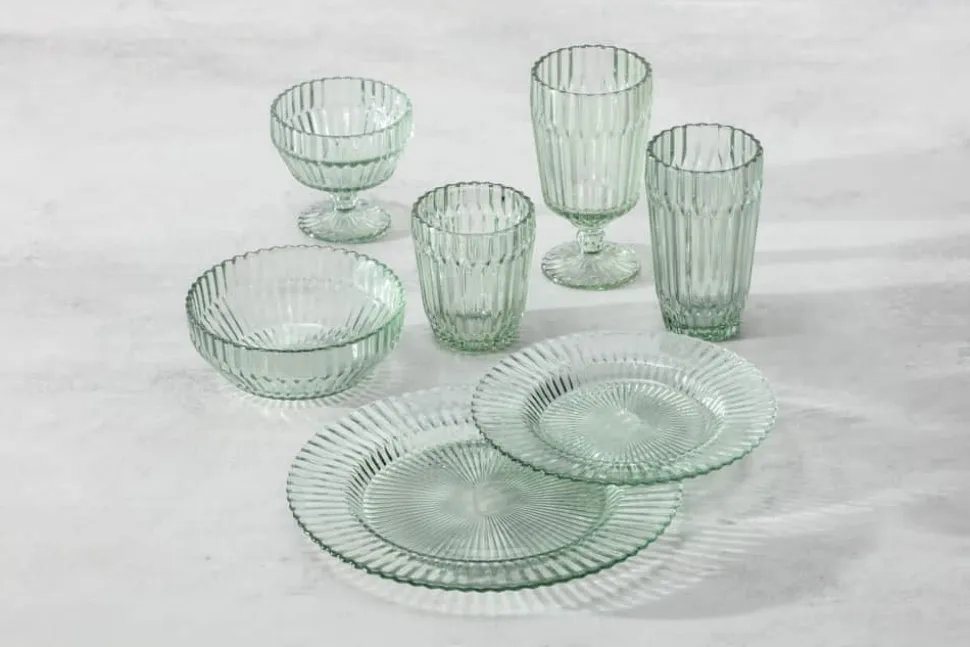 Archie Glas på fod - 6 stk.