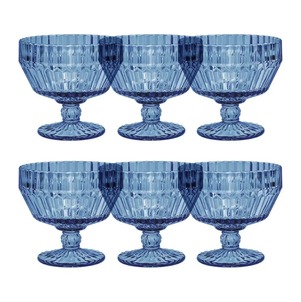 Archie Glas på fod - 6 stk.