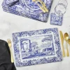 Blue Italian Dækkeserviet - 4 stk