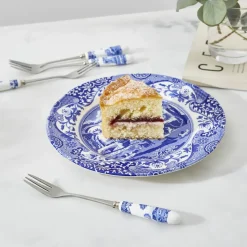 Blue Italian Kagegafler - 6 stk.