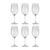 Bordeauxglas - 6 stk.