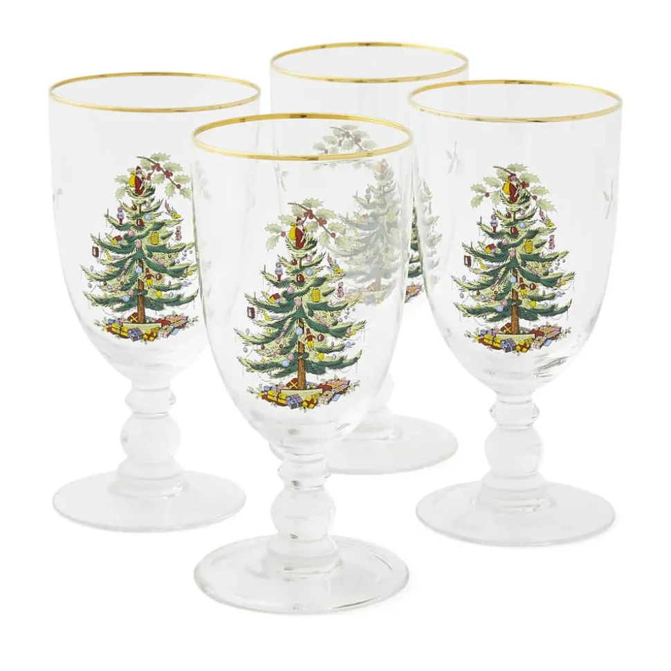 Christmas Tree Gløgg Glas - 4 stk.
