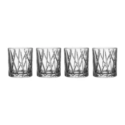 City Whiskyglas - 4 stk.