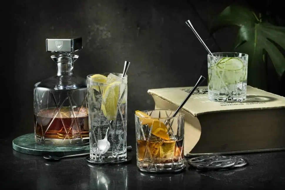 City Whiskyglas - 4 stk.