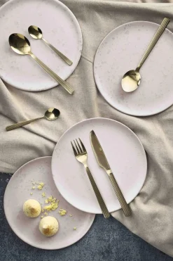Desserttallerken - Ø 20,5 cm - Stentøj - Nude