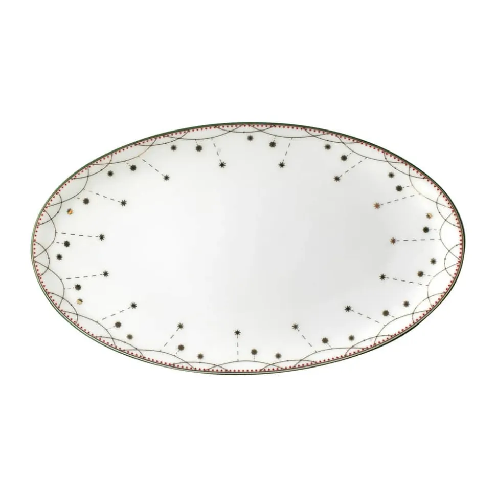 Julemorgen Girlander Oval Asiet
