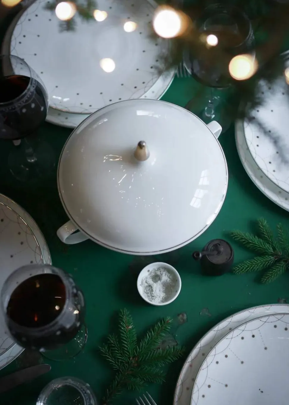 Julemorgen Story Terrin m. låg