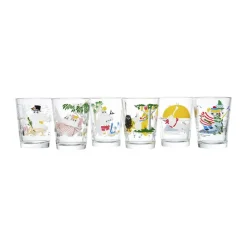 Moomin x Iittala Drikkeglas - Havefest