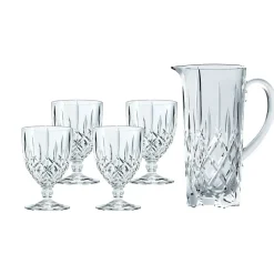 Noblesse kande og glas sæt