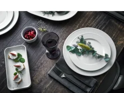 Plissé Frokosttallerken
