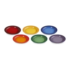 Rainbow Frokosttallerken - 6 stk.
