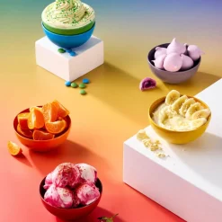 Rainbow Snackskål - 6 stk.