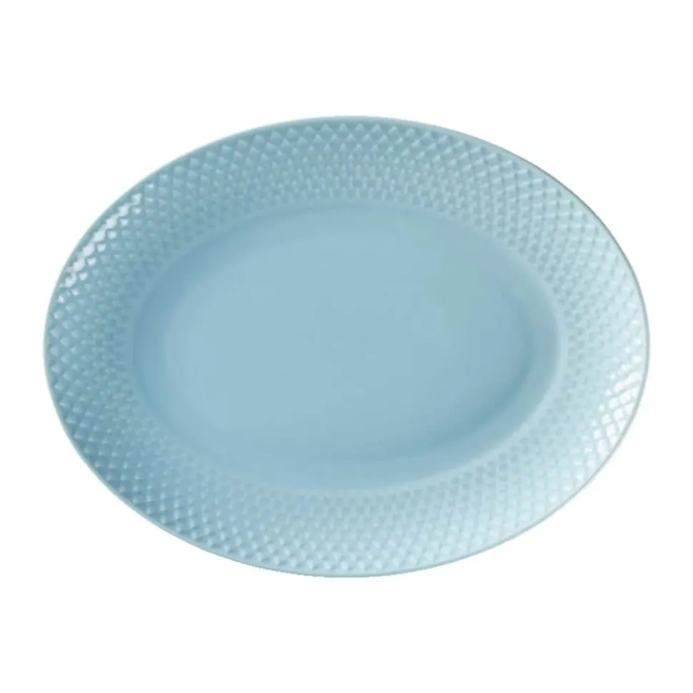 Rhombe Color Oval Tallerken