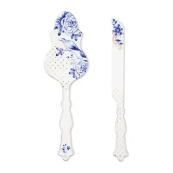 Royal White Kagespade og kagekniv