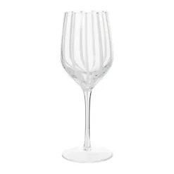 Stripe Hvidvinsglas
