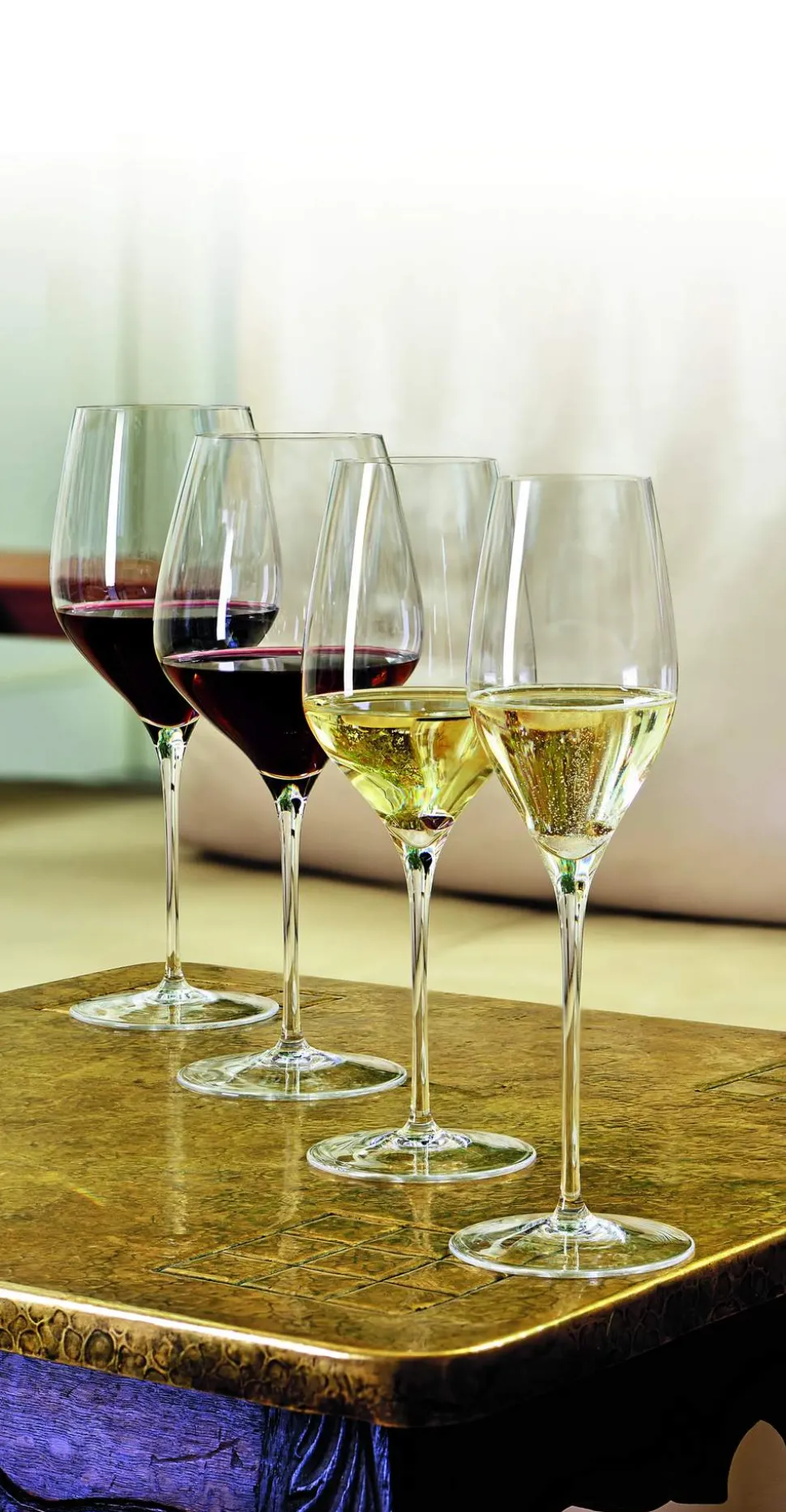 Supreme Bordeauxglas - 4 stk.