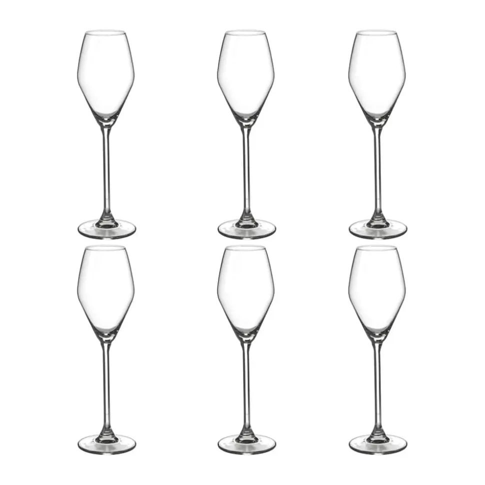 Toscana Champagneglas - 6 stk.