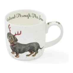 Wrendale Krus - Dachshund Snow